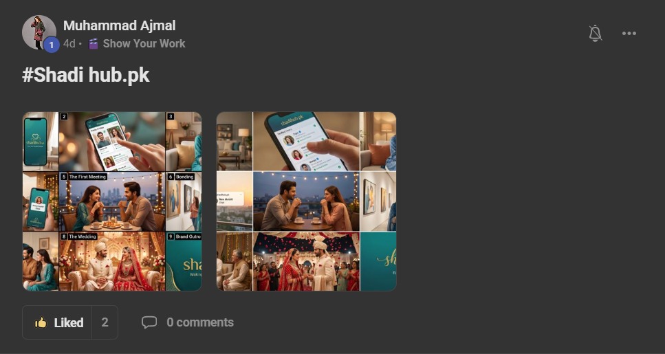 Muhammad Ajmal – Shadi hub.pk AI Campaign