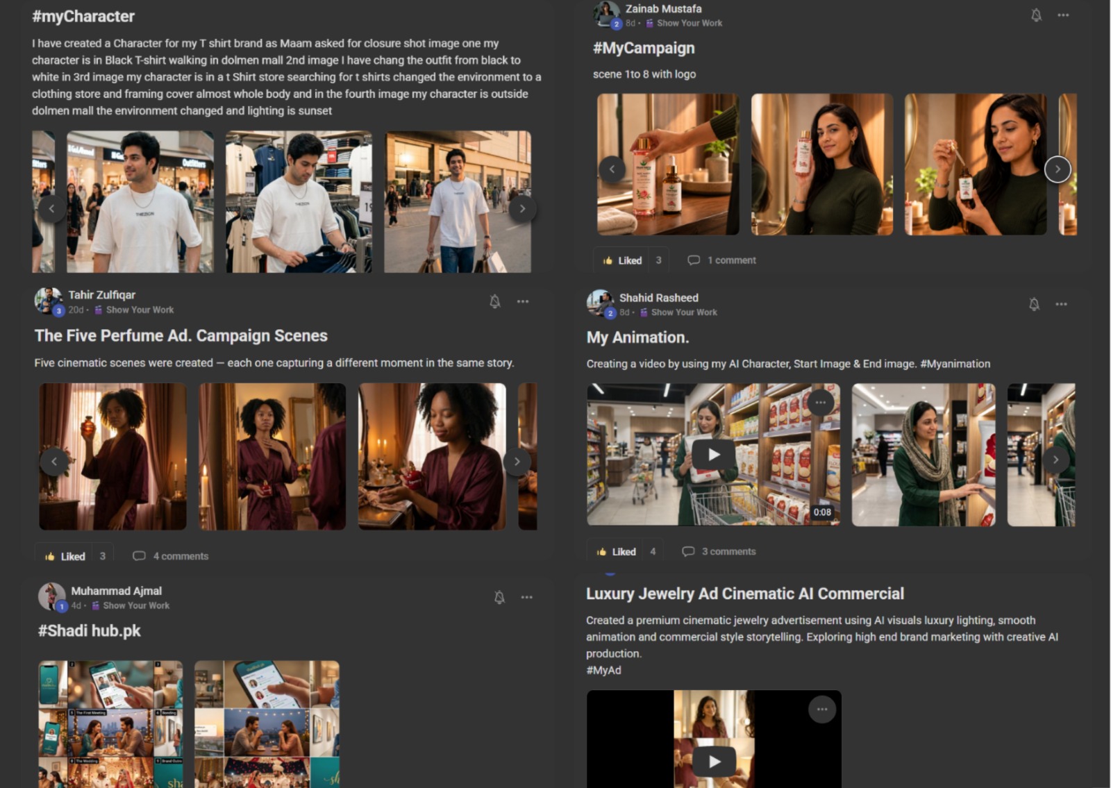 GrowDigital.pk Community – Student Work Showcase